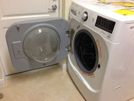 Washer opens Left