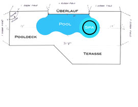 Pool Plan Villa Coral Laguna