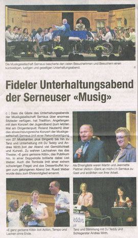 Klosterser Zeitung 23. April 2011