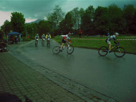 Frederic rutscht weg