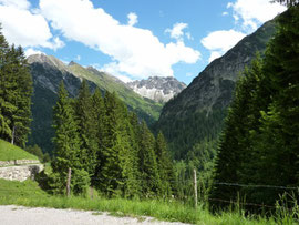Wanderweg nach Baad Kleinwalsertal