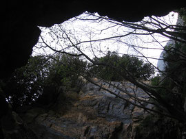 la grotta della Mairina
