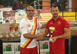 Cortese vincitore del torneo Cadetti