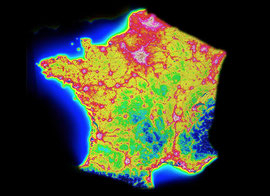 pollution lumineuse en France