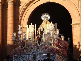 Virgen de la Paz a la Parroquia de la Granada