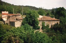 Les Granges, La Clède et le Grand Mas en 1993