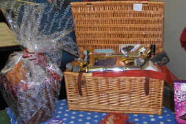 A couple of the wonderful tombola prizes this year