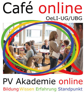 Video Café als Diskussionsforum der Österreichischen Lehrer*innen Initiative ÖLI-UG und Unabhängigen Bildungsgewerkschaft UBG Bild:spagra