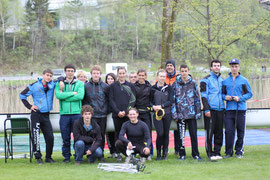 Cadet, Juniors et Seniors de l'ASG Aviron à Lauerz (SUI)