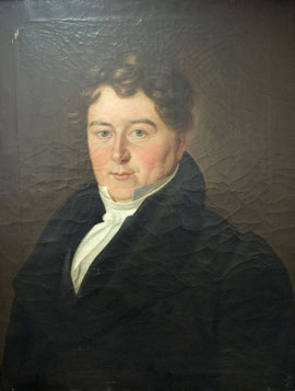 Jakob Friedrich Kirchhoff Porträt in Öl  