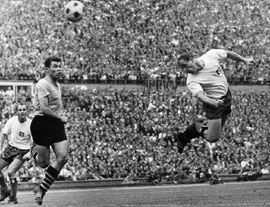 Der Matchwinner Uwe Seeler