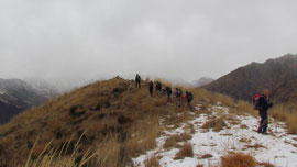 Arrivo in vetta al Pizzo Pernice m. 1506