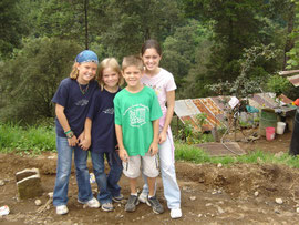 cousins hanging in guatemala