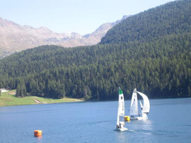 Match-Race auf dem St.Moritzersee
