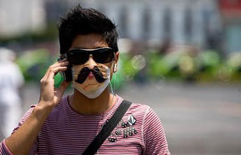 Fashion Grippe H1N1 (in Mexico Telegraph)
