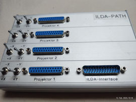 ILDA Powerbox Signal Verteiler Mieten 
