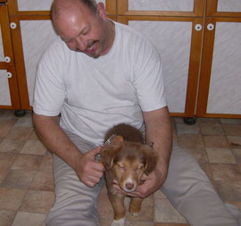 Lothar mit Merlin