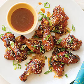 Santa Monica Honey Sesame Grilled Chicken Wings