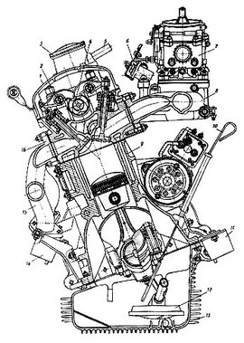 Motor Moskwitsch Moskwitch Moskwich Mosi 408 / 412 / 2140 / 2137, ISCH Izh 2715 / 427 / 434. Engine Moskvich Moskvitch 408 / 412 / 2140 / 2137,  Izh 2715 / 427 / 434. Двигатель (Мотор) УЗАМ-412 (М-412) Москвич 408 / 412 / 2140 / 2137, ИЖ 2715 / 427 / 434.