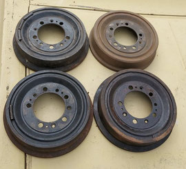 20Р-3501070 (20P-3501070) Bremstrommel GAZ 21 Wolga. Brake drum GAS M21 Volga. Барабан тормозной ГАЗ 21 Волга.