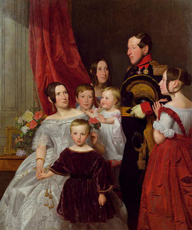 Josef Gierster mit seiner Familie, F. G. Waldmüller 1838