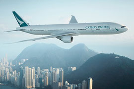 Cathay Pacific Flugzeug