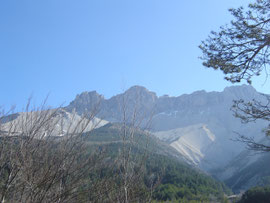 avant le col de Festres (1441m)