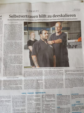 Bericht Weser Kurier /Delmenhorster Anzeiger