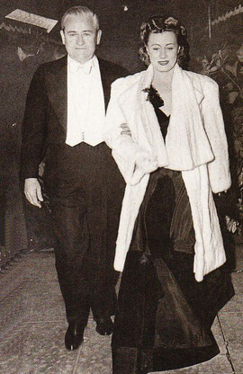 Irene with husband Frank Griffin, dentist turned businessman in 1940