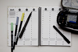 Wochenplan Arbeitszeiten