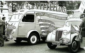  RENAULT JUVAQUATRE LA VITTELLOISE     Caravane Tour de France 1950