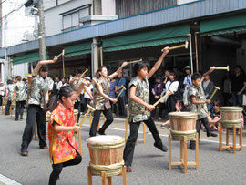 永島流新潟樽砧伝承会の演舞！