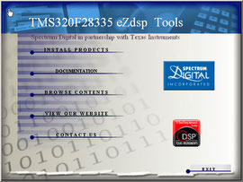 TMS320F28335 eZdsp Tools