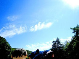 いい天気で良かったね!