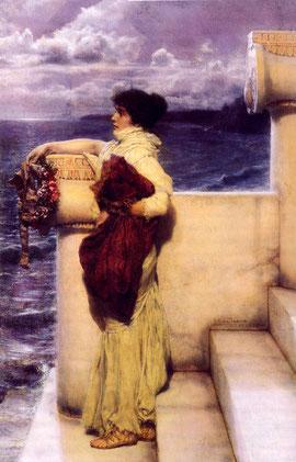 LAWRENCE ALMA-TADEMA - Hero 1898