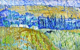 VAN GOGH - Pioggia ad Auvers (1890)