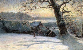 ACHILLE TOMINETTI - Sole d'inverno (1904-1906)