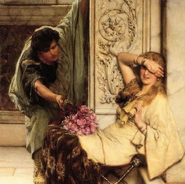 LAWRENCE ALMA-TADEMA  - La timidezza