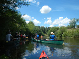 Paddeltour mit Picknick