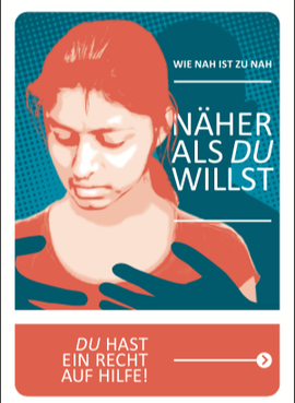 Plakat: Wie nah ist zu nah