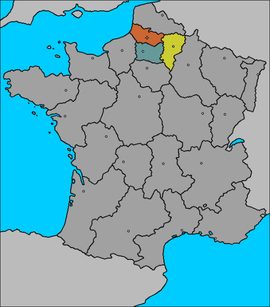 Amiens en naranja