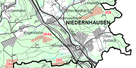 © RP Darmstadt: Entwurf Windvorrangflächen - Ausschnitt Karte 1 des Teilplanentwurfs 27.09.2013)