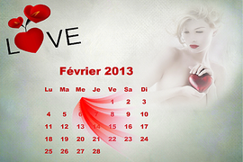 Mois de l'amour, s'il en est !!