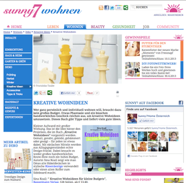 sunny7, Wohnideen