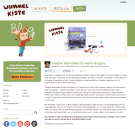 Kreative Wohnideen für kleine Budgets, Wummelkiste, Basteln für Kinder, Bastelkiste, Gewinnspiel, gewinne