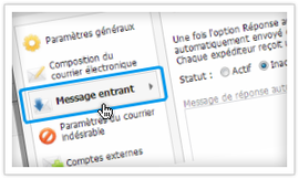 Comment transférer les e-mails du compte webmail vers une autre adresse ?