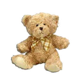 Brauner Teddybär als Geschenk