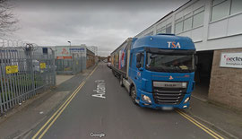 Small industrial units at the west end of Duddeston, here at Adams Street. Image from Google Maps Streetview