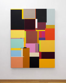 Richard Schur, Everything, 2020, acrylic on canvas, 160 x 120 cm / 63 x 47 inch, available at Kristin Hjellegjerde Gallery, London and Berlin