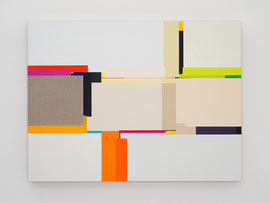 Richard Schur, Flow, 2024, acrylic on canvas, 60 x 80 cm, available at Kong Gallery, Seoul, South Korea
